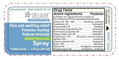 Label 1 (01 Spray Unflavored Label)